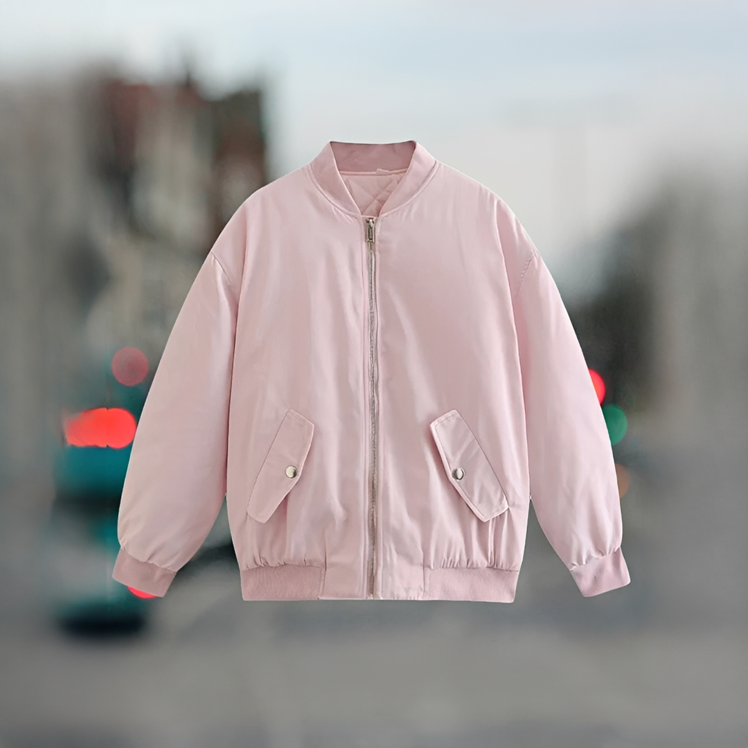 Fellaine - Jaqueta bomber oversized aconchegante
