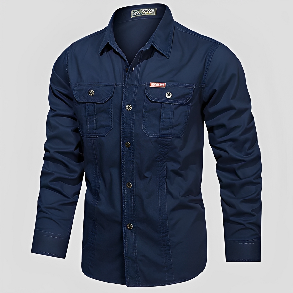 Randulph - Camisa casual e robusta