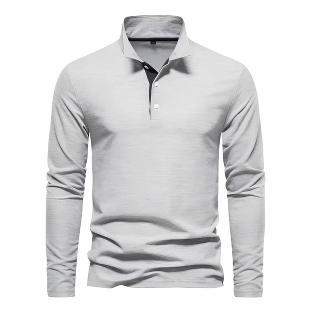 Anthon - Camisa clássica de mangas compridas