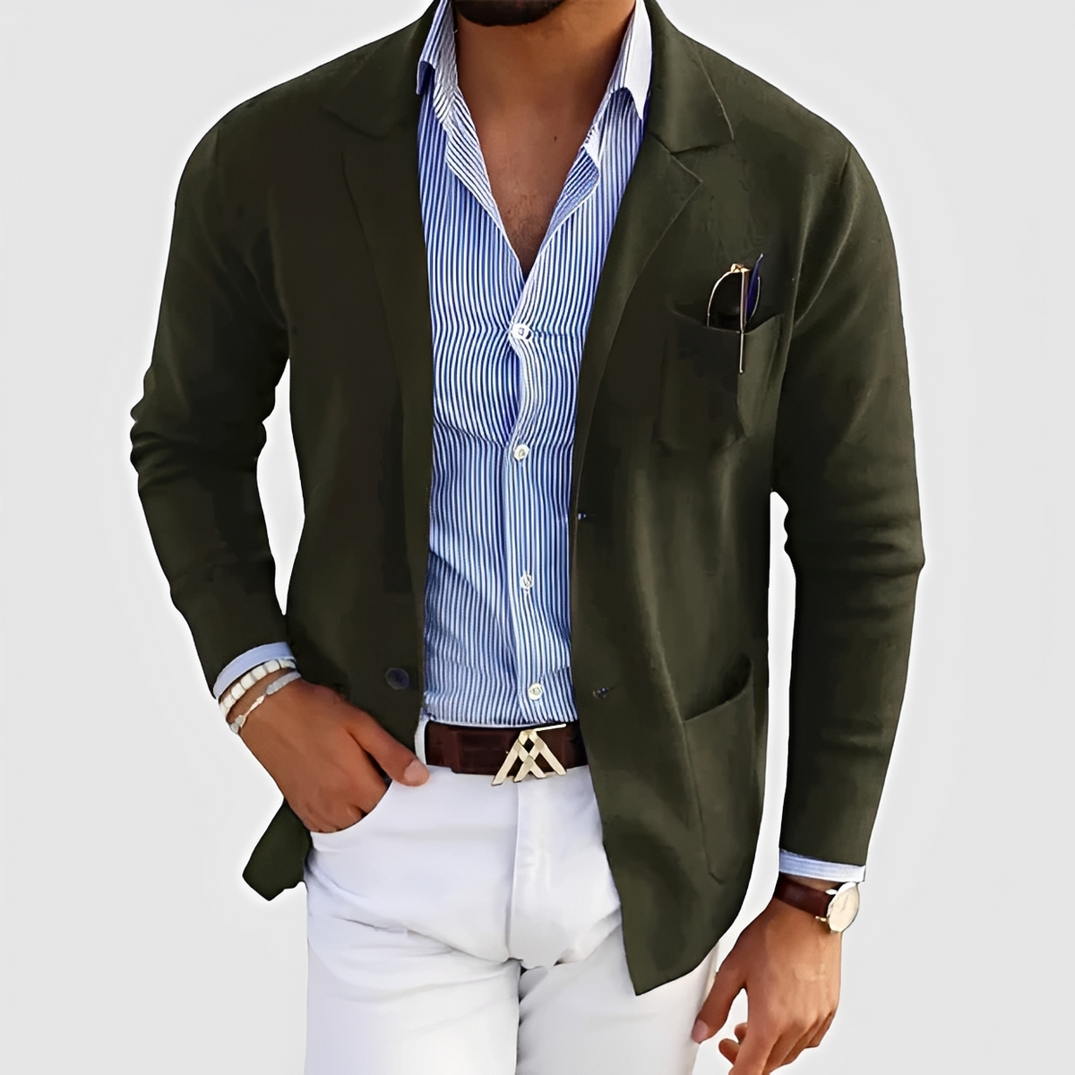 Olivier - Blazer robusto e casual