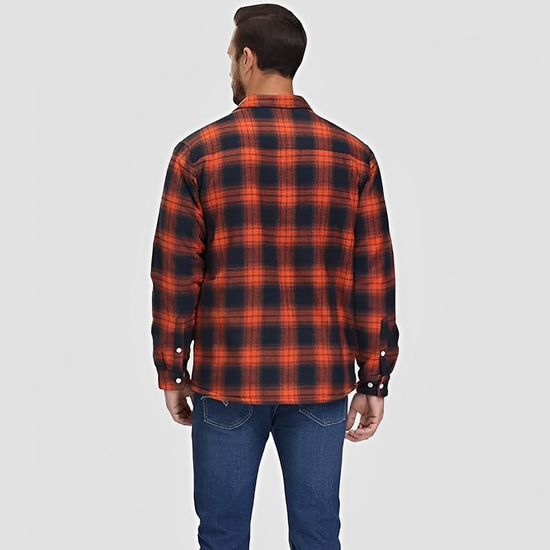 Marlon - Camisa Xadrez de Inverno Resistente