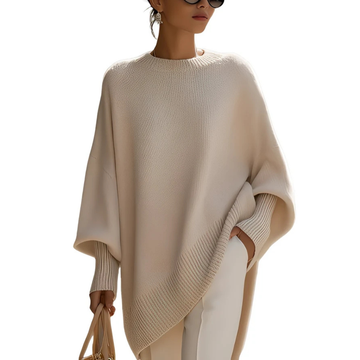 Pamella - Suéter oversize estiloso e quente