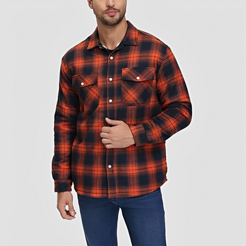 Marlon - Camisa Xadrez de Inverno Resistente