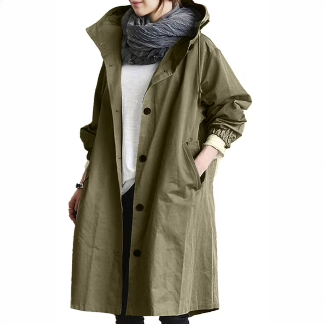 Evy - Capa de chuva elegante e moderna
