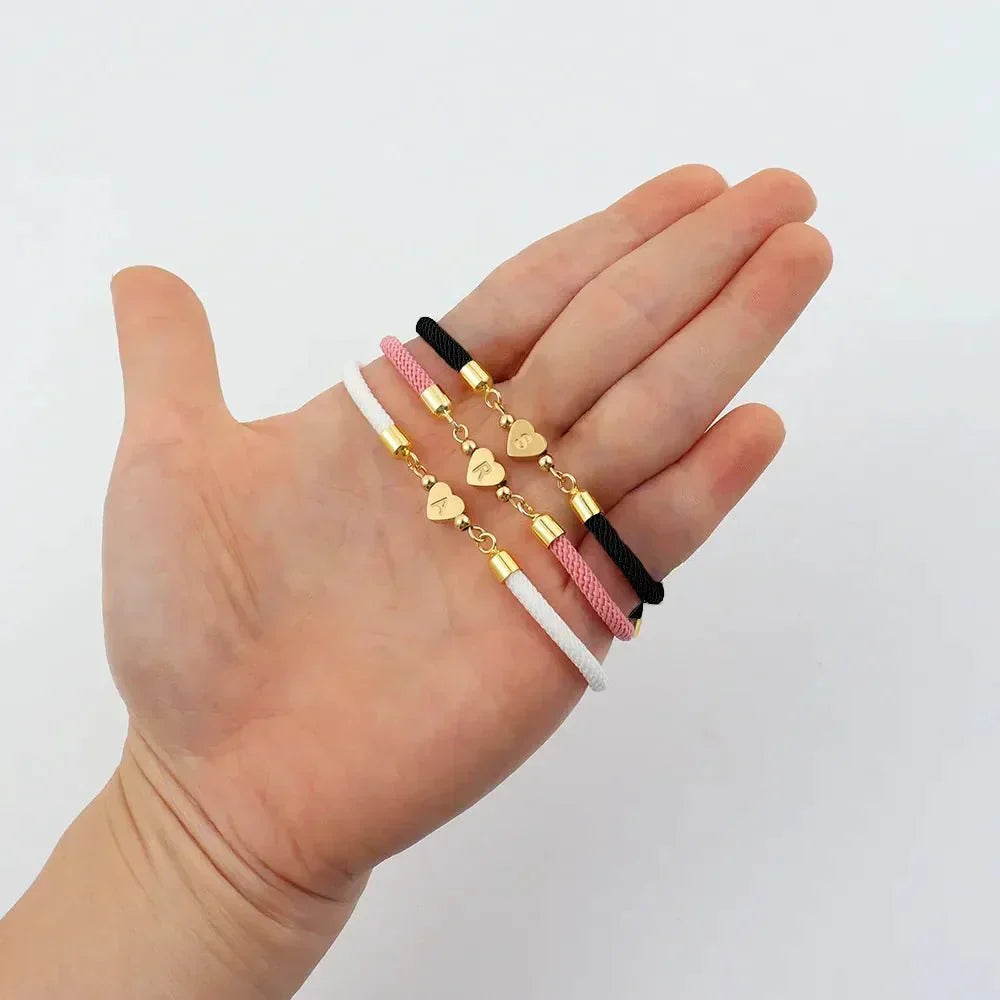 Daphne – Bracelete coração personalizado para mulher