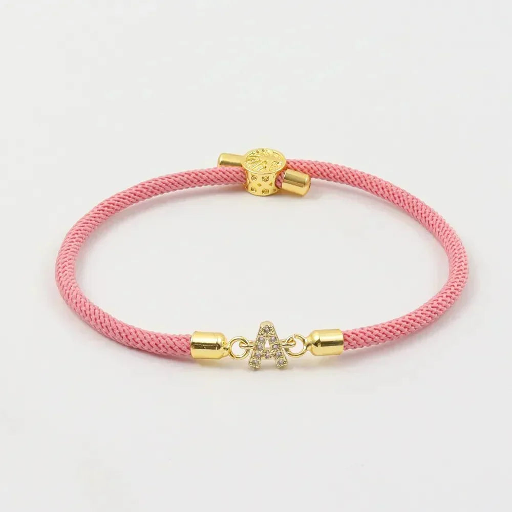 Calla – Bracelete ajustável com inicial gravada