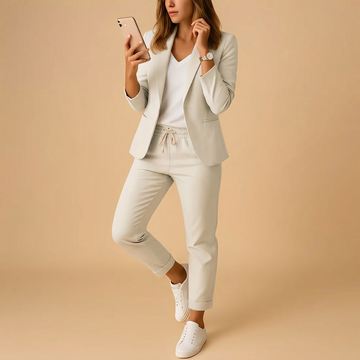 Aletha - Blazer e calças elegantes para mulheres