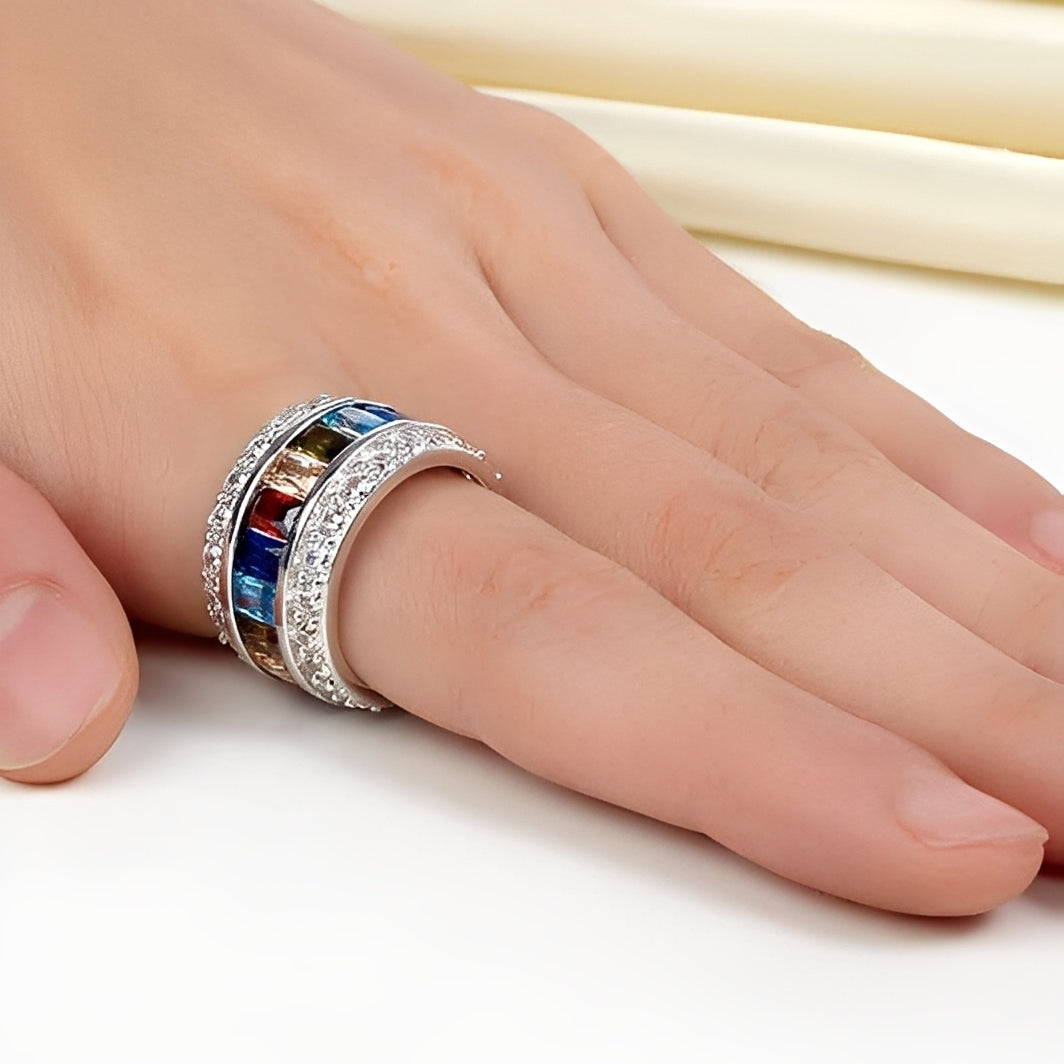 Sheena – Bague com várias pedras