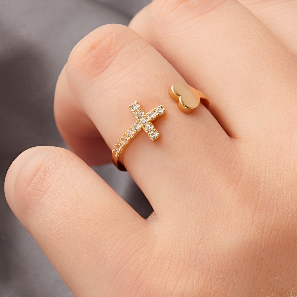 Maelys – Bague croissada para damas