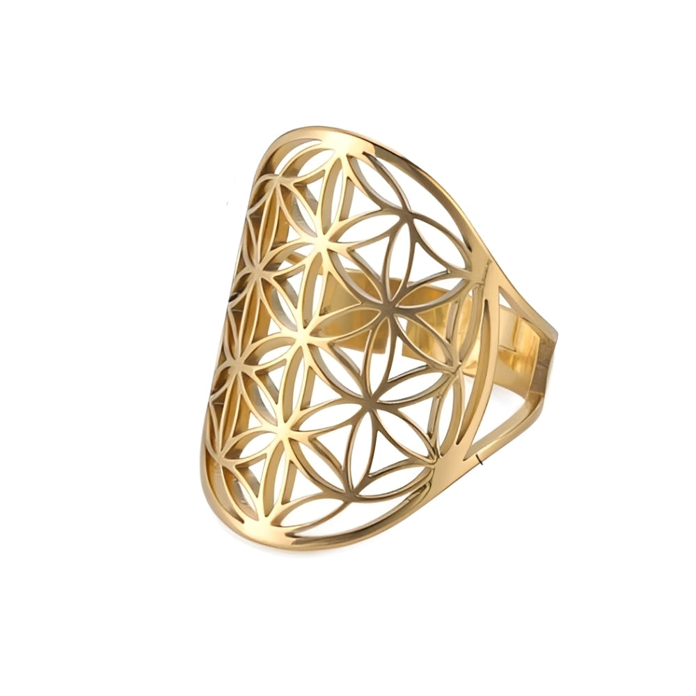 Myrrha – Bague energética Flor da Vida
