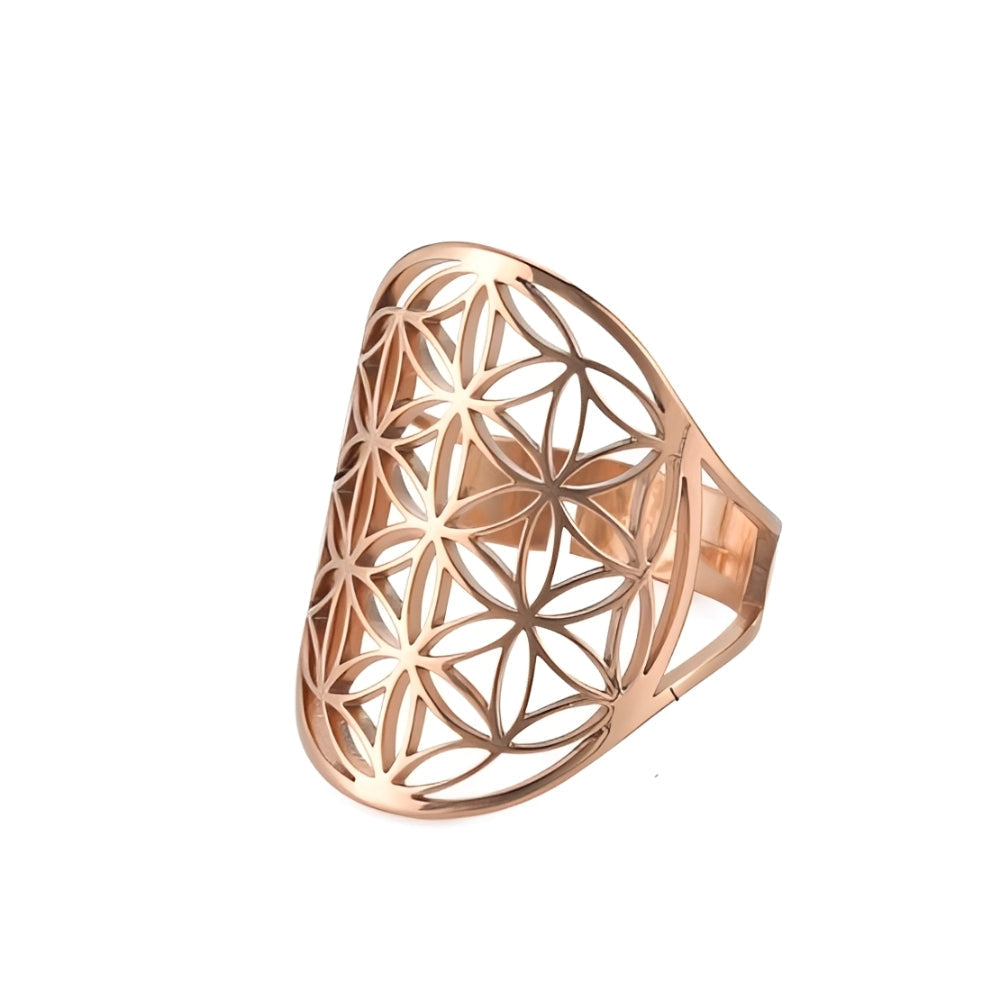 Myrrha – Bague energética Flor da Vida