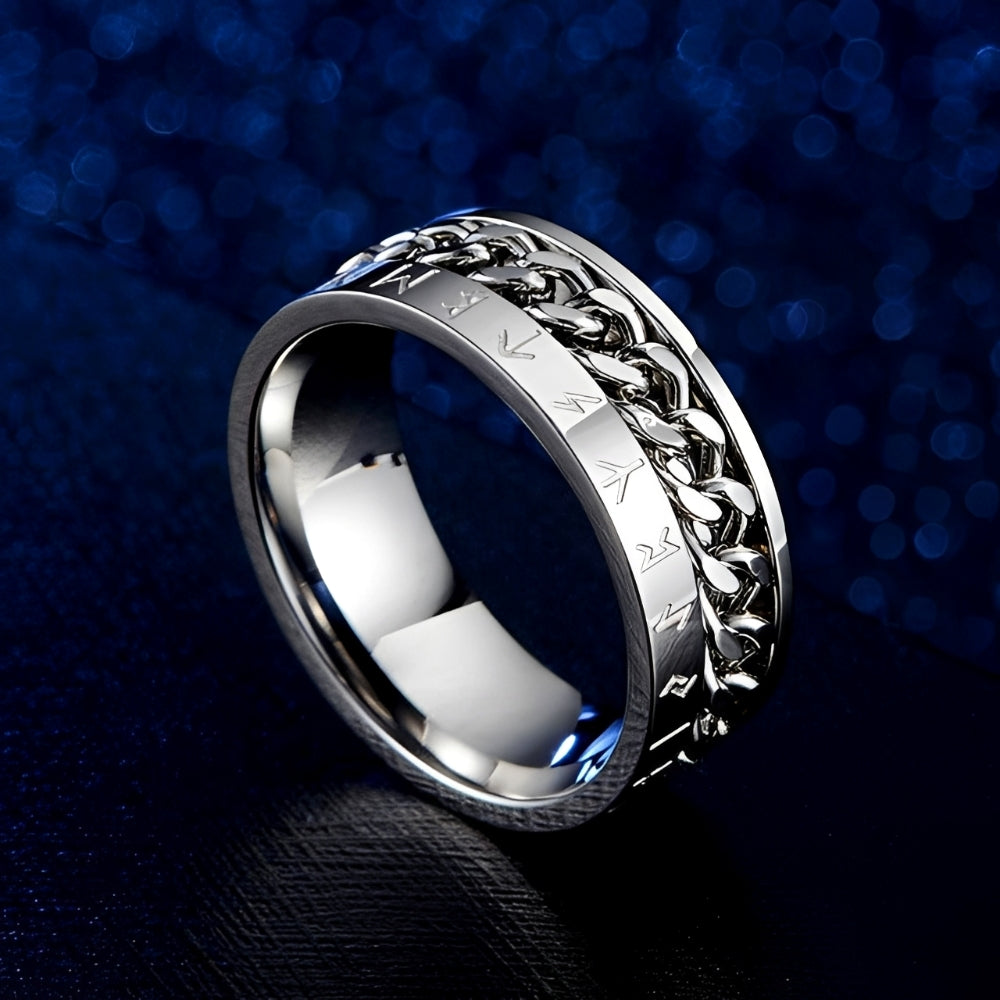 Eirik – Anel nórdico vikingue em 3 cores