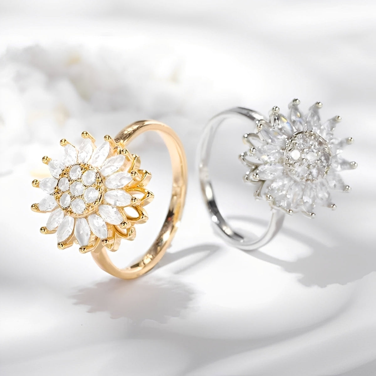 Solaya – Bague de tournesol anti-estresse