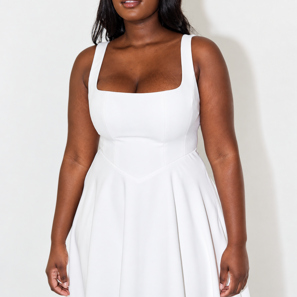 Melisa - Midi Vestido Feminino, Estiloso & Versátil