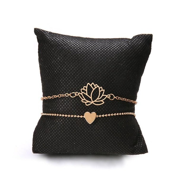 Ayumi – Bracelete de flor de lótus espiritual