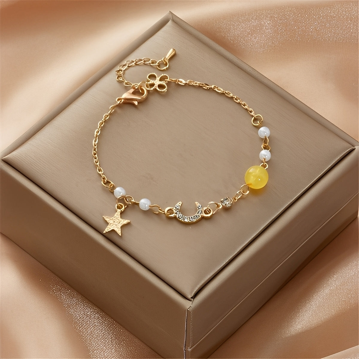 Selina – Bracelet lua e estrela