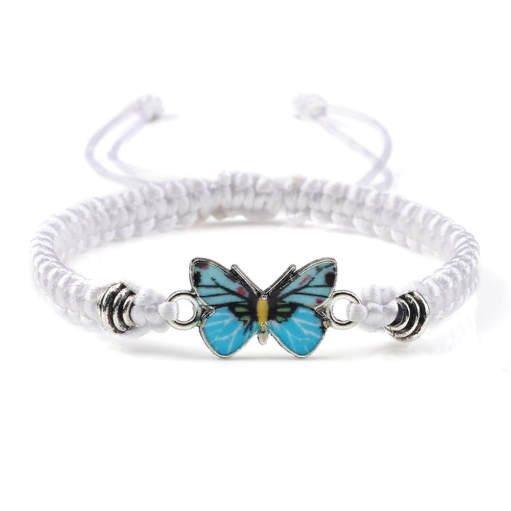 Elvina – Bracelete borboleta azul