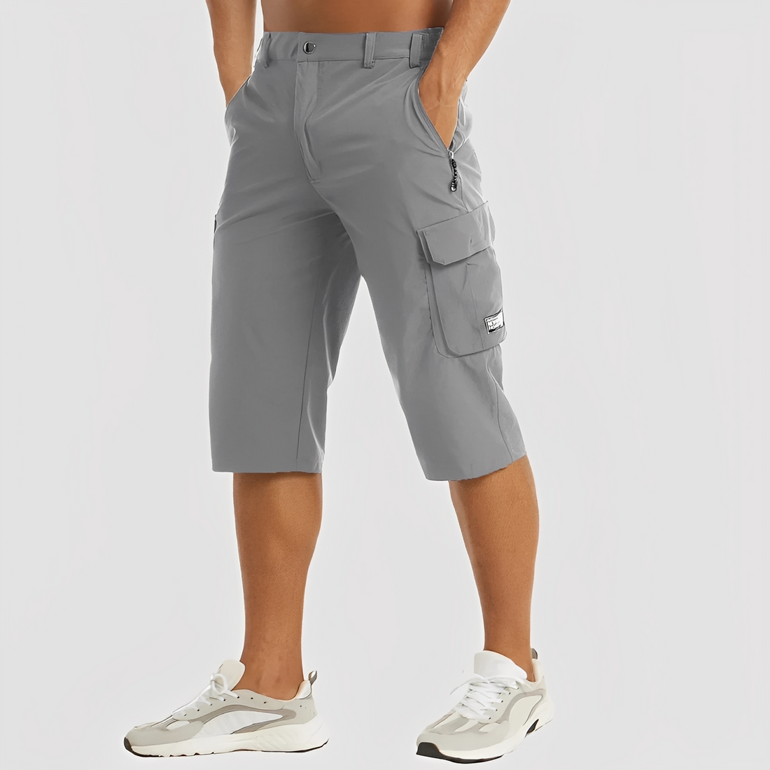 Adrienie - Calças cargo casuais para homens