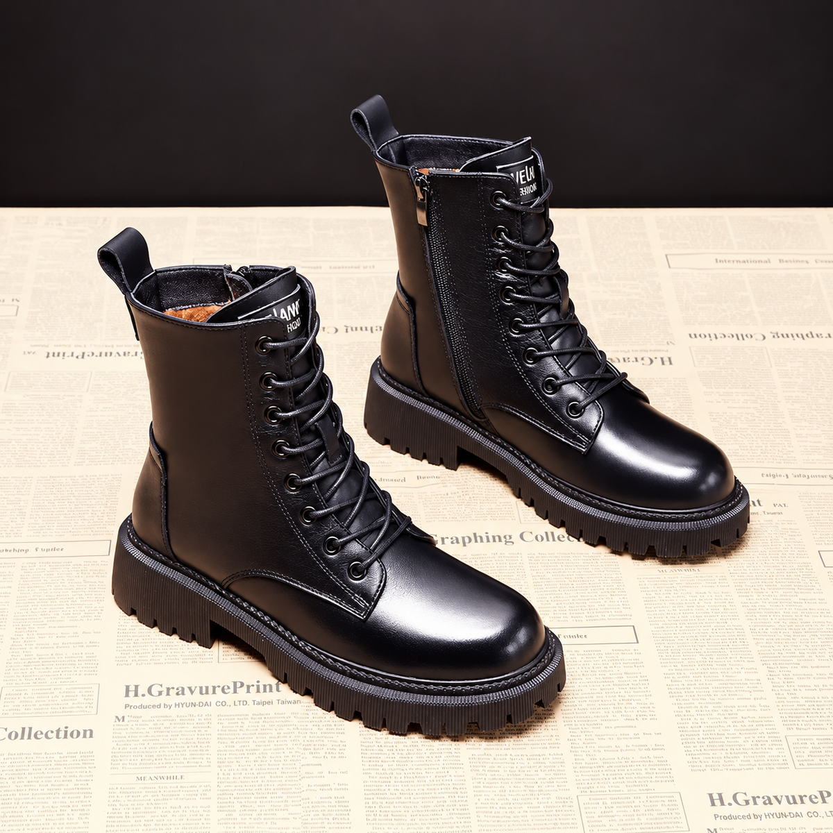 Delphine – Botas de Inverno Pretas