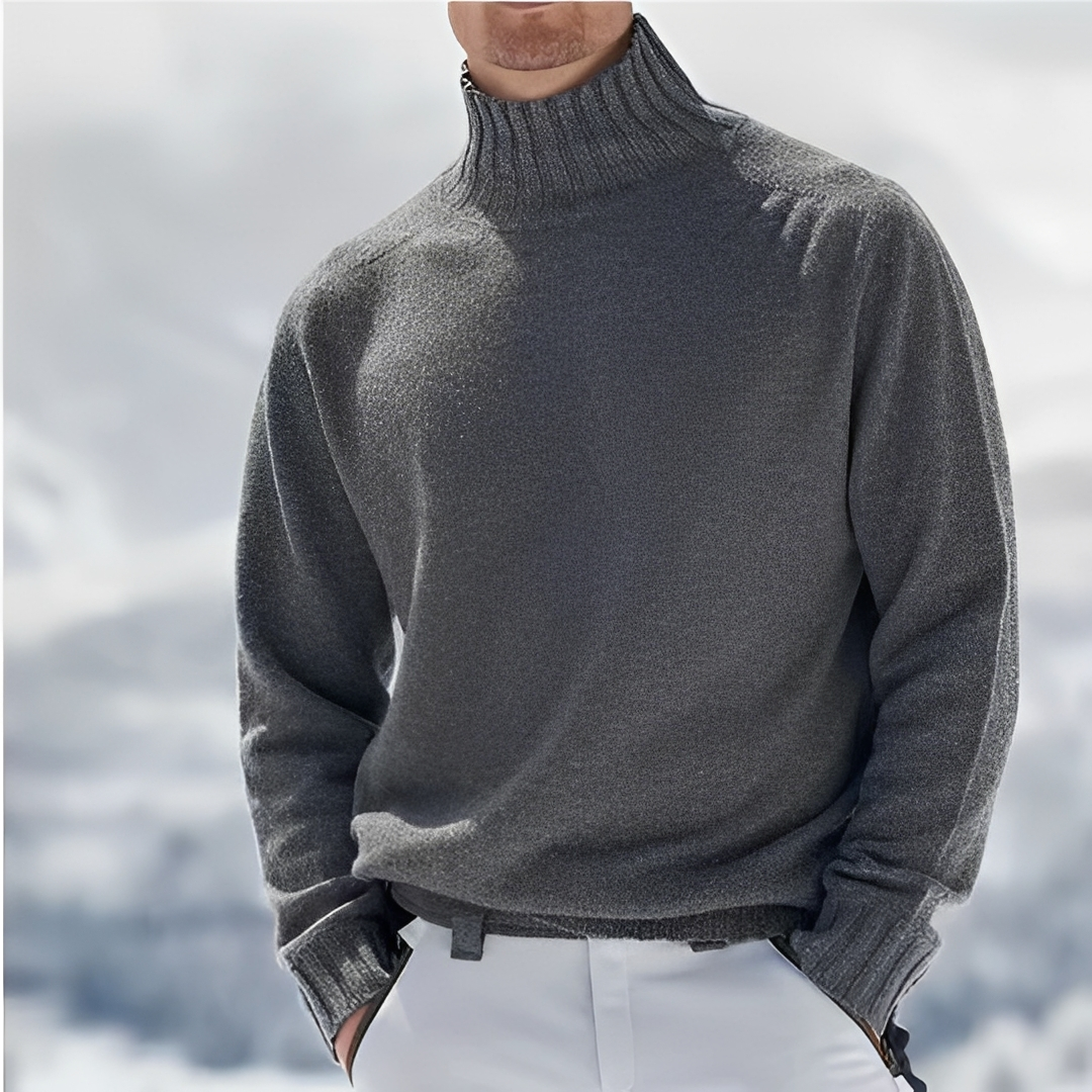 Chister - Warm high-neck sweater for man