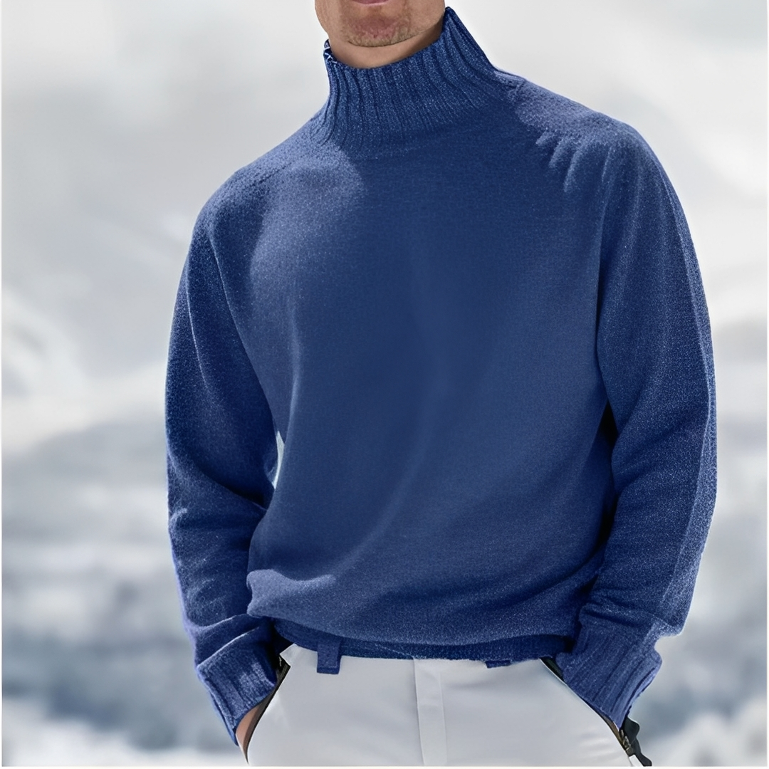 Chister - Warm high-neck sweater for man