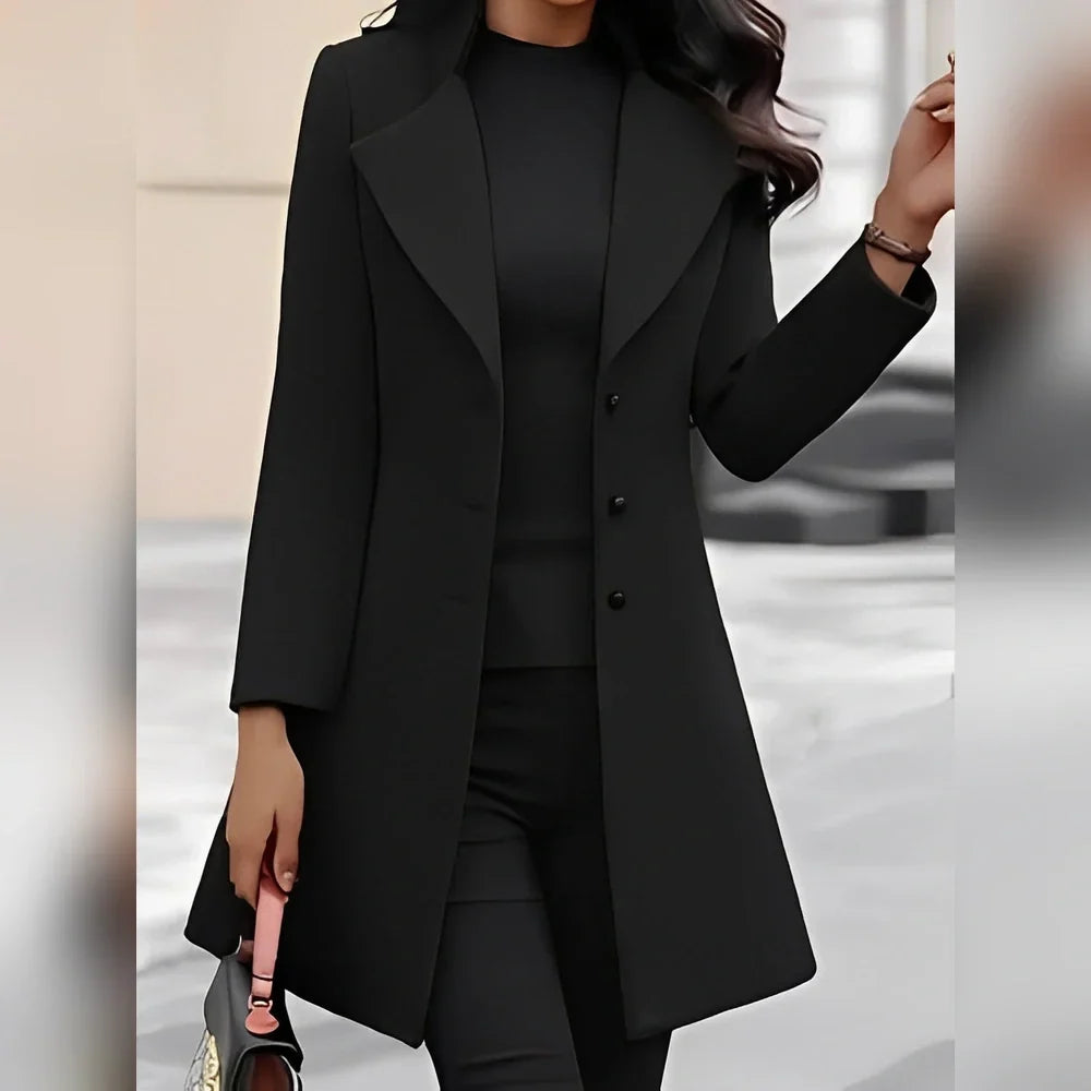 Pauline - Casaco Elegante com Botões para Mulheres