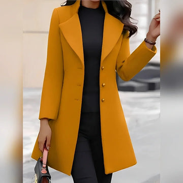 Pauline - Casaco Elegante com Botões para Mulheres