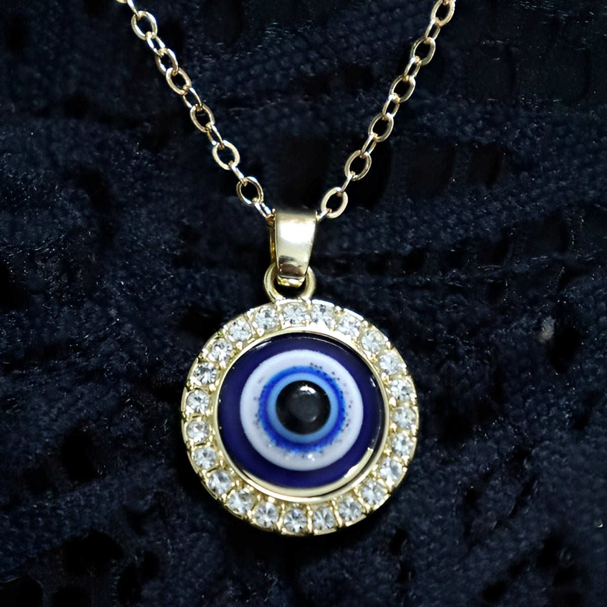 Eleni – Colar com olho azul protetor Matiasma
