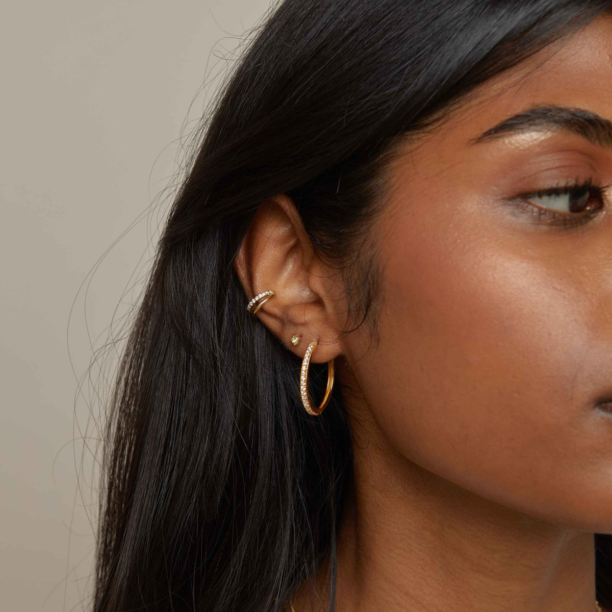 Kelly – Manchon d'oreille dourado