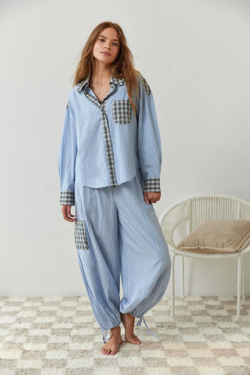 Elena – Conjunto de Pijama de Dois Peças