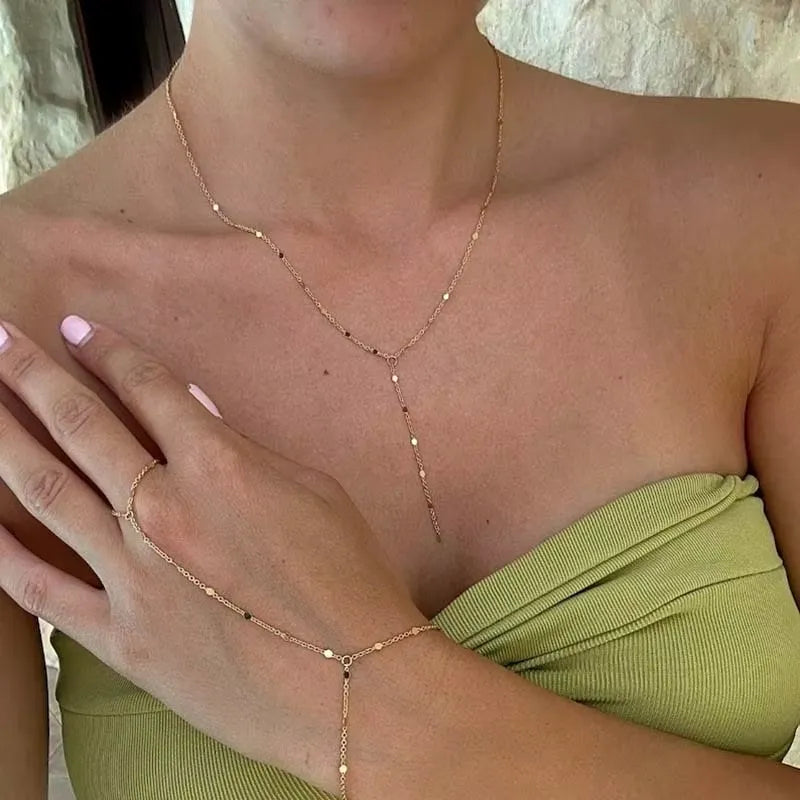 Lynda – Bracelete de corrente oriental elegante
