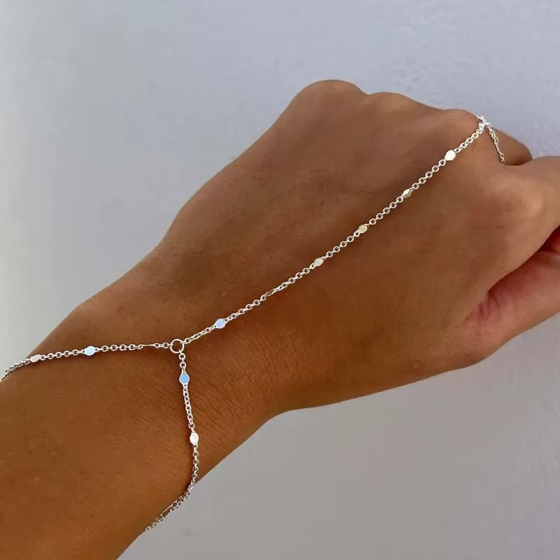 Lynda – Bracelete de corrente oriental elegante