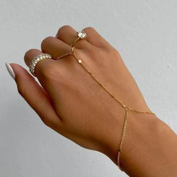 Lynda – Bracelete de corrente oriental elegante