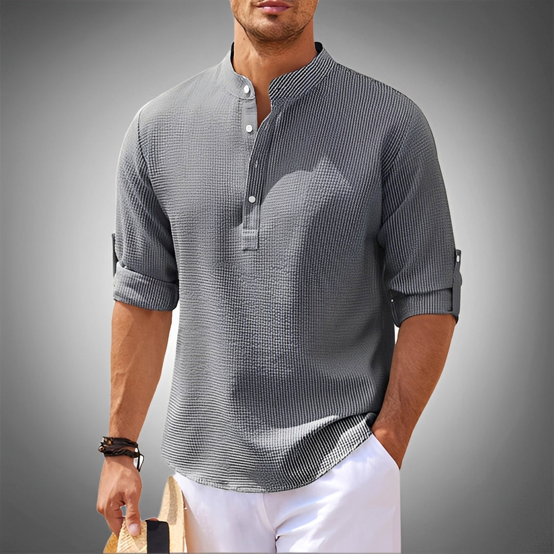 Adriennes - Camiseta de manga comprida confortável