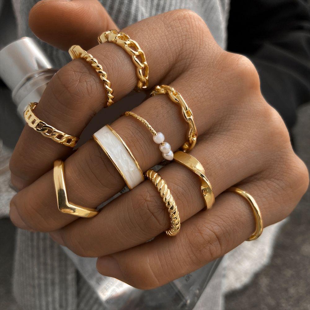 10Peças Bijuterias de Moda - Bijuterias para Misturar e Combinar