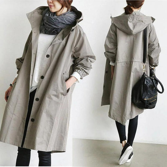 Maren – Trenchcoat Mulher Leve Impermeável
