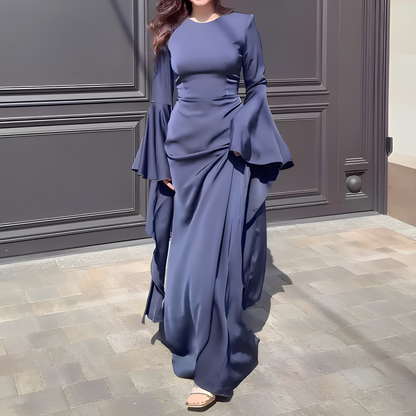 Cosete - Elegant dress with long sleeves for women