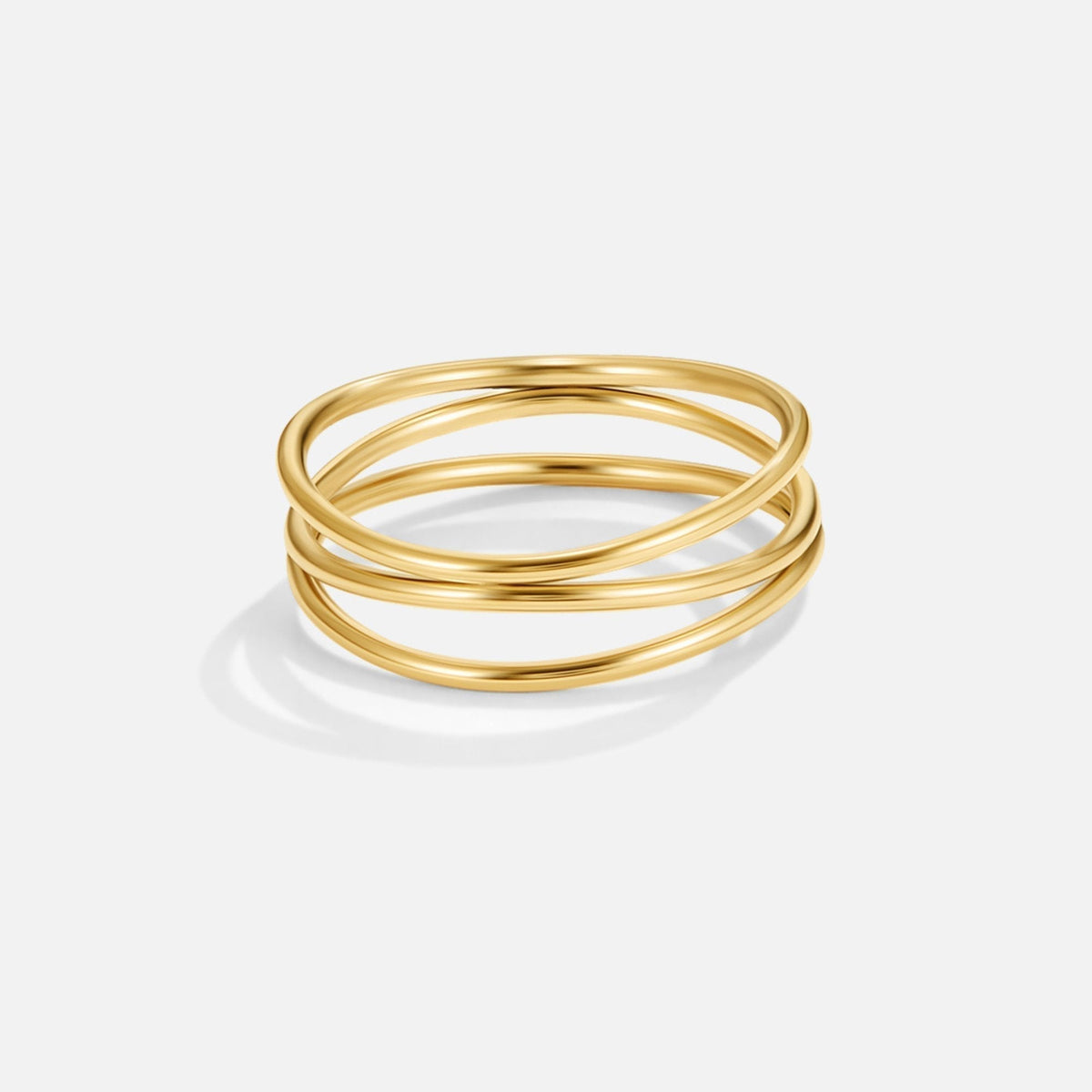 Chris – Bague em ouro laço infinito