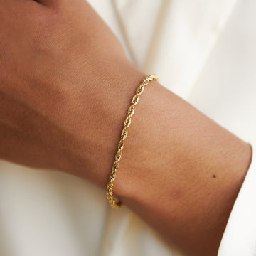 Calvi – Bracelet com cadeia trançada