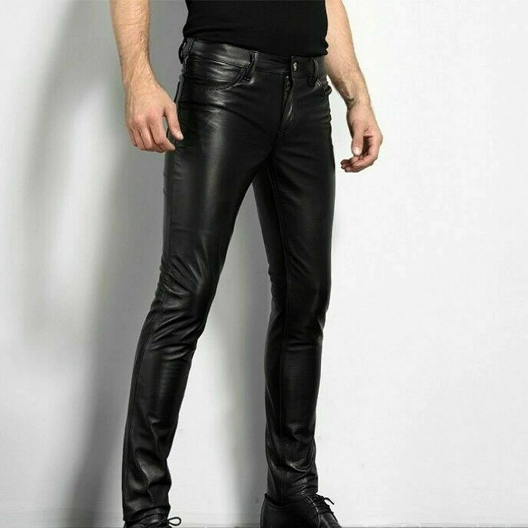 Calça slim fit masculina com alta durabilidade e design contemporâneo