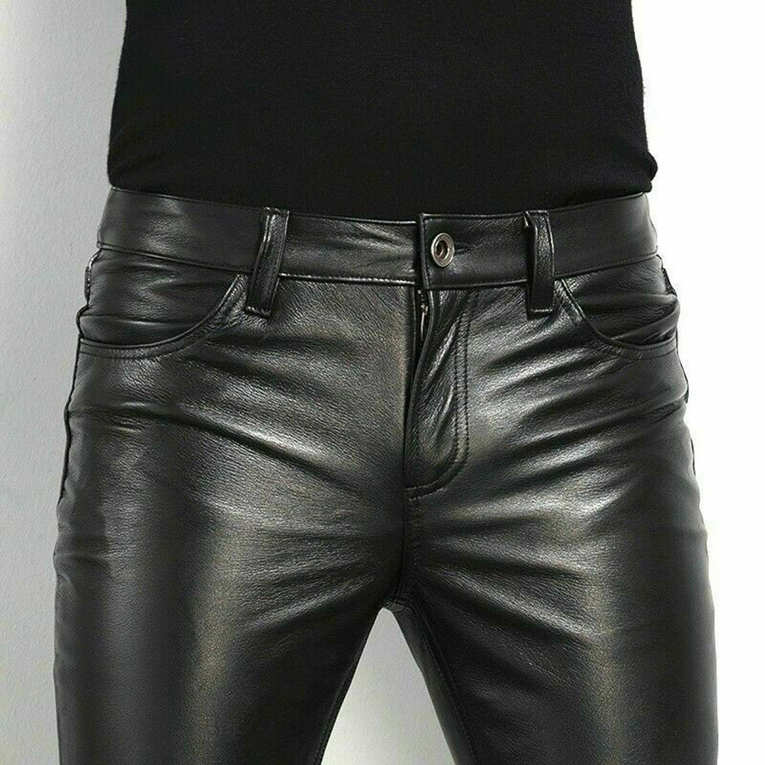 Calça slim fit masculina com alta durabilidade e design contemporâneo