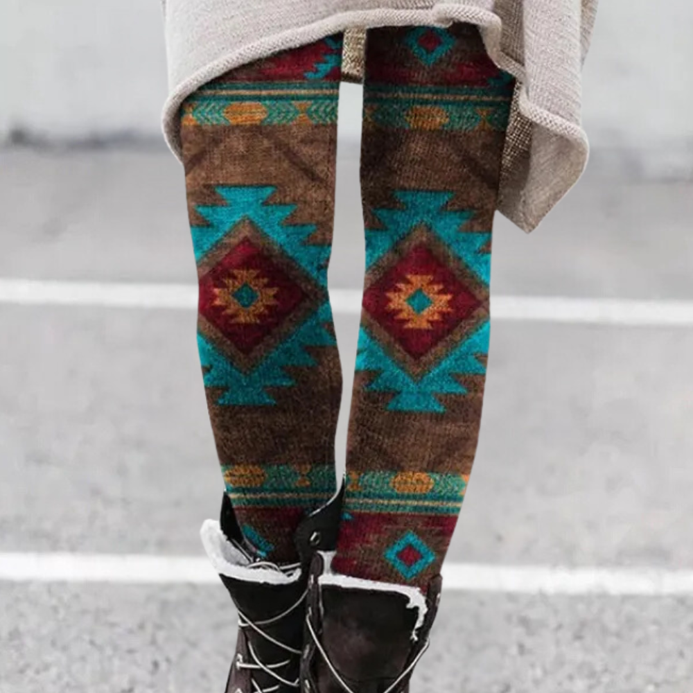 Leggings femininas com estampas exclusivas, cintura elástica e ajuste justo