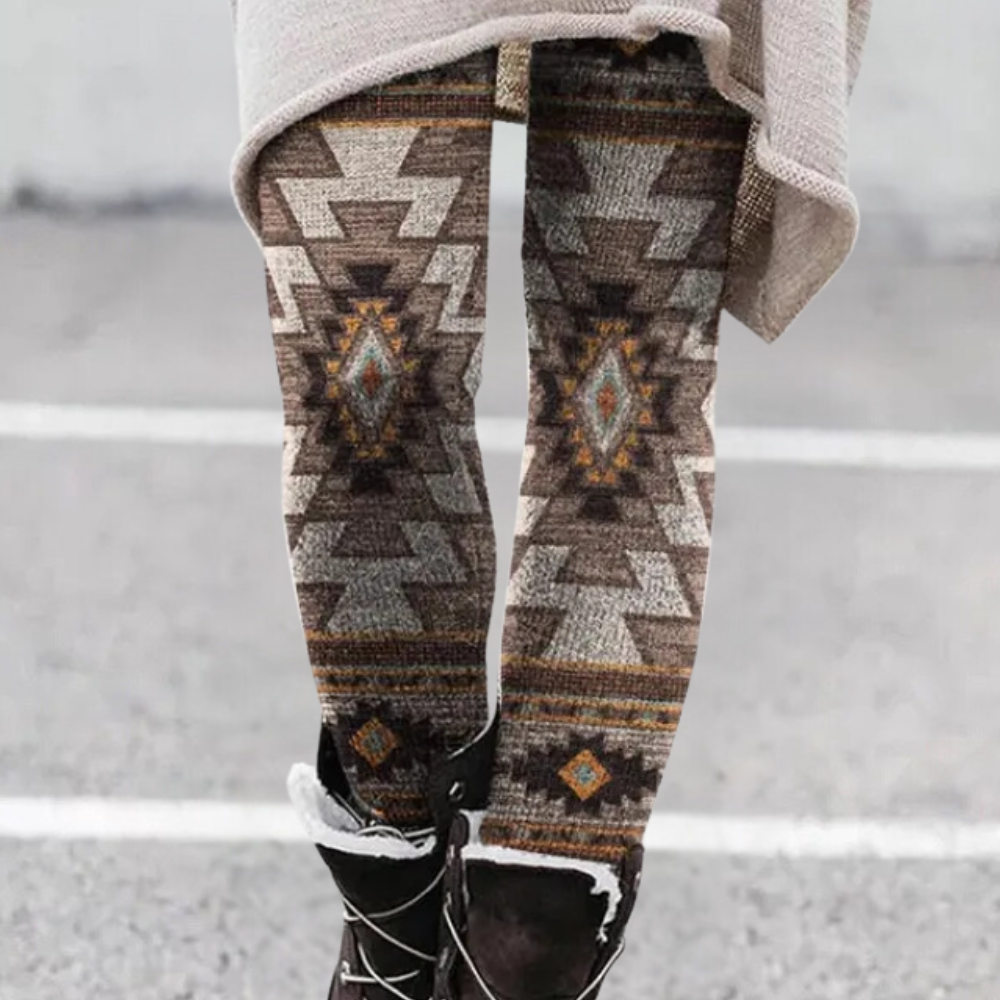 Leggings femininas com estampas exclusivas, cintura elástica e ajuste justo