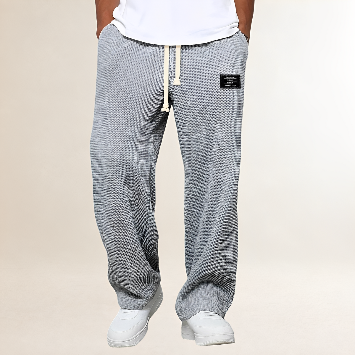 Moletom masculino com cordão, caimento relaxed e estilo casual