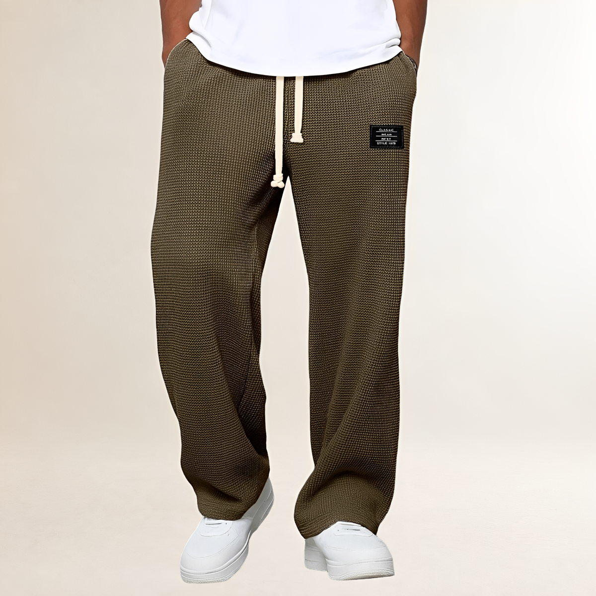 Moletom masculino com cordão, caimento relaxed e estilo casual