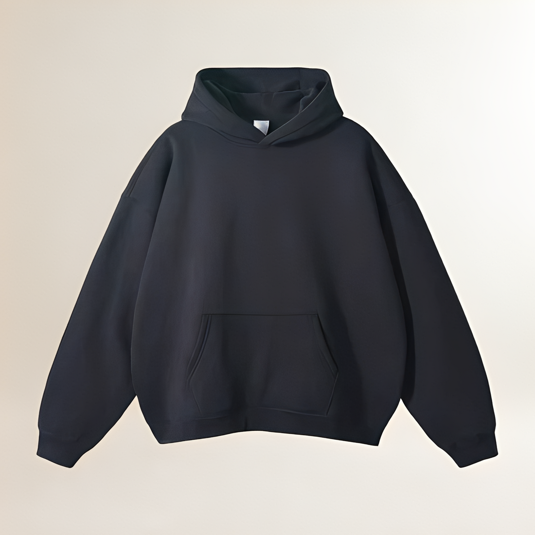 Moletom masculino oversized com capuz e bolso canguru - ajuste relaxado