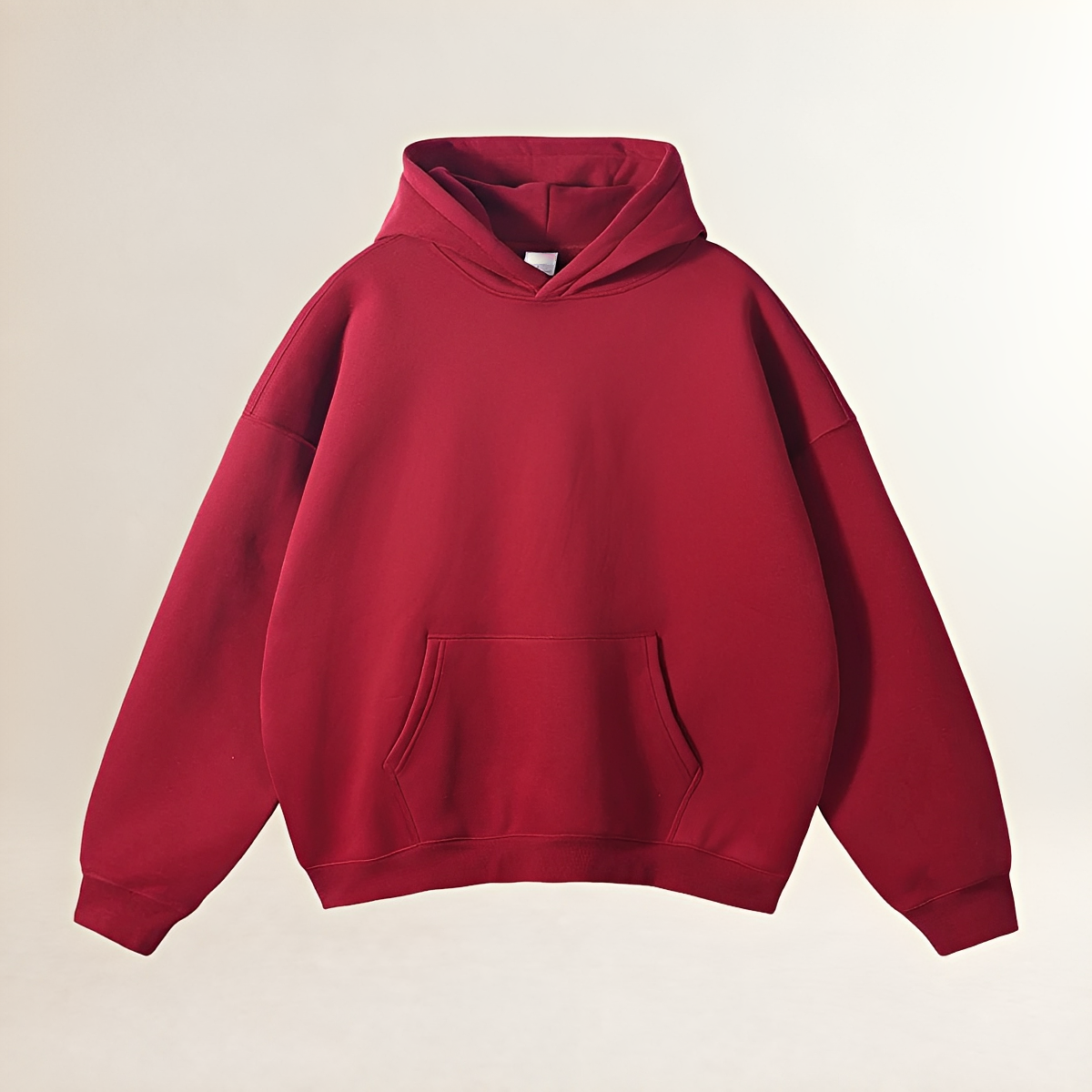 Moletom masculino oversized com capuz e bolso canguru - ajuste relaxado