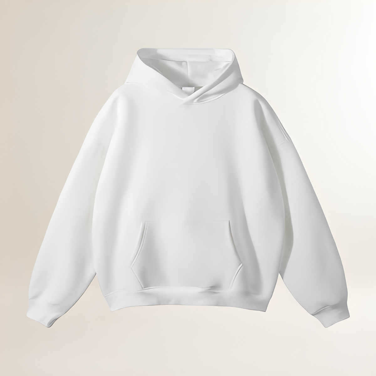 Moletom masculino oversized com capuz e bolso canguru - ajuste relaxado