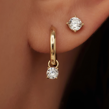 Lunara – Brincos com pedras elegantes