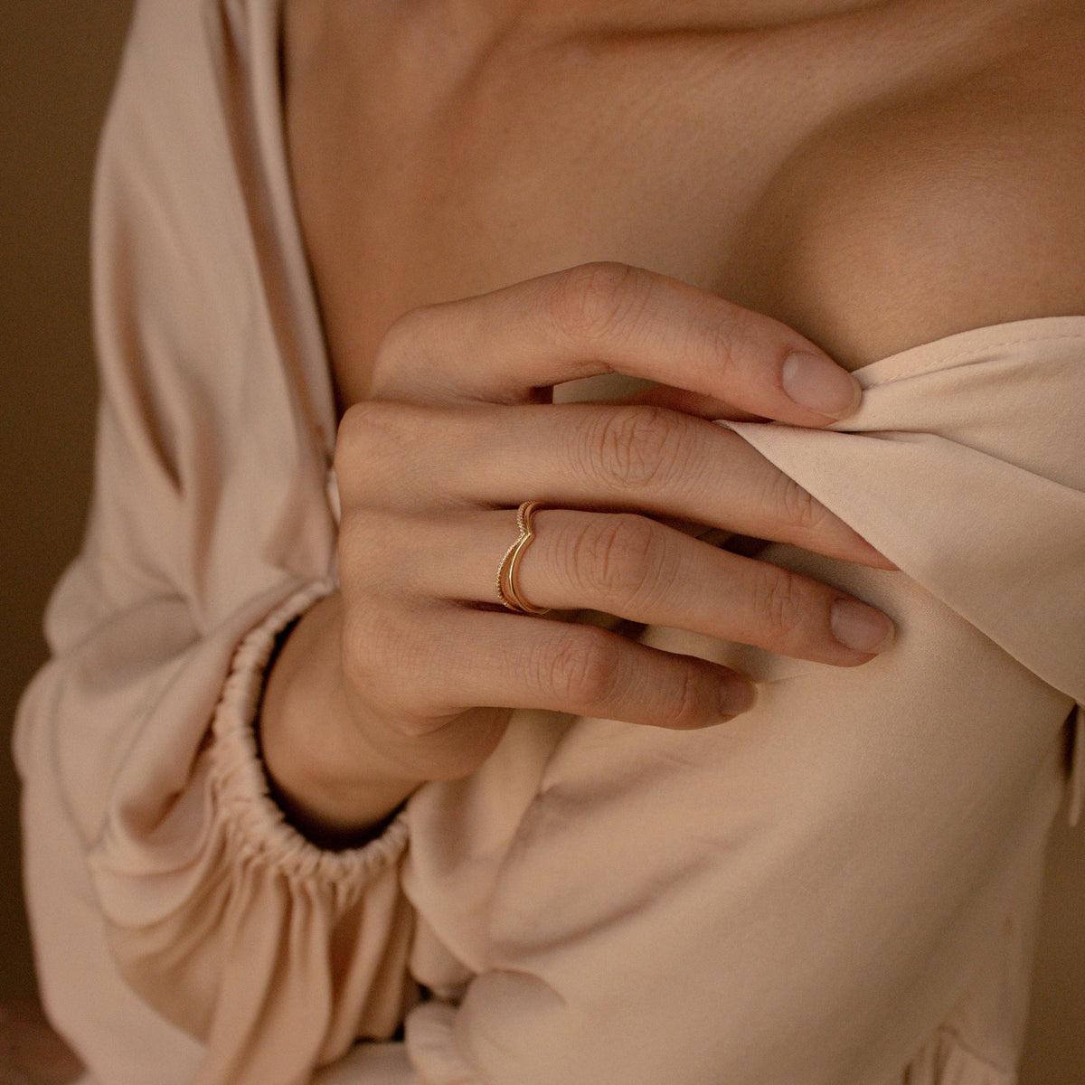 Eva – Conjunto de anéis empilháveis curvados